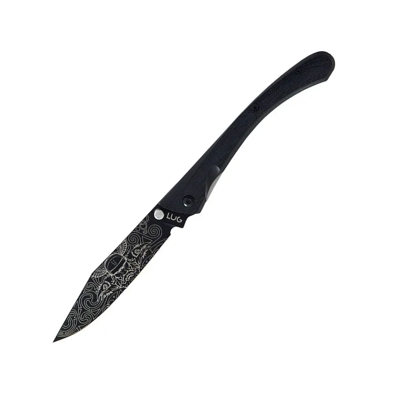 COUTEAU PLIANT LUG C63 DIEU LUG NOIR