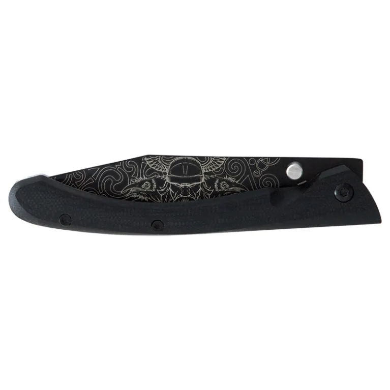 COUTEAU PLIANT LUG C63 DIEU LUG NOIR