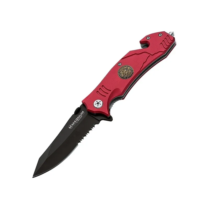 Böker Magnum Fire Fighter – Couteau pliant de secours 86 mm