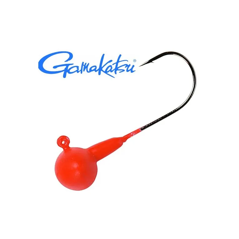 TETE PLOMBEE SPRO FOOTBALL JIG FLUO RED TETE PLOMBEE SPRO FOOTBALL JIG FLUO RED