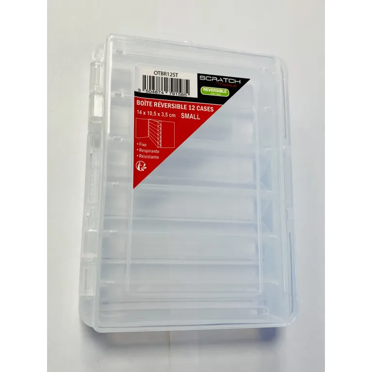 BOITE REVERSIBLE 12 CASES SCRATH TACKLE