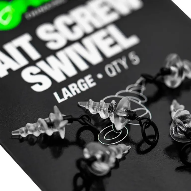 VIS KORDA MICRO RING SWIVEL BAIT SCREW LARGE