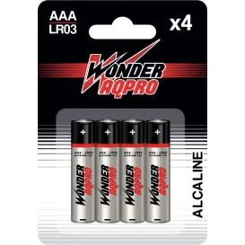 PILE WONDER AQPRO ALCALINE AAA