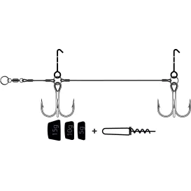 TETE PLOMBEE PIKE RIG VMC MULTI DEPTH SCREW SYSTEM