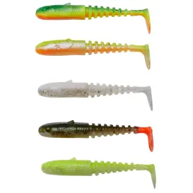 LEURRE SOUPLE SAVAGE GEAR SLENDER SCOOP SHAD 15 CM