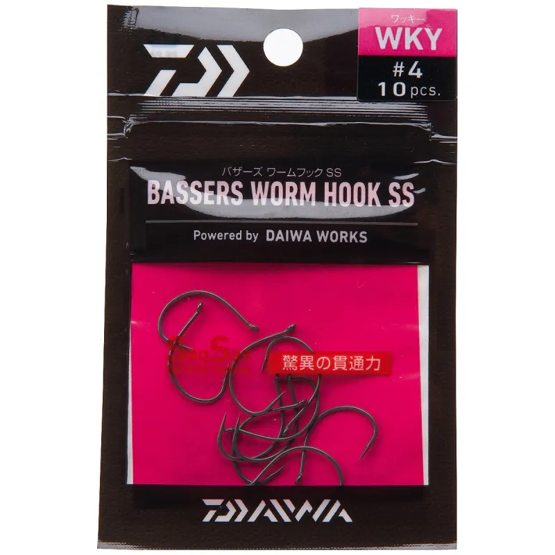 Daiwa Hameçon Wacky SAQ-SAS – Hameçon pour montages Wacky et Drop-Shot