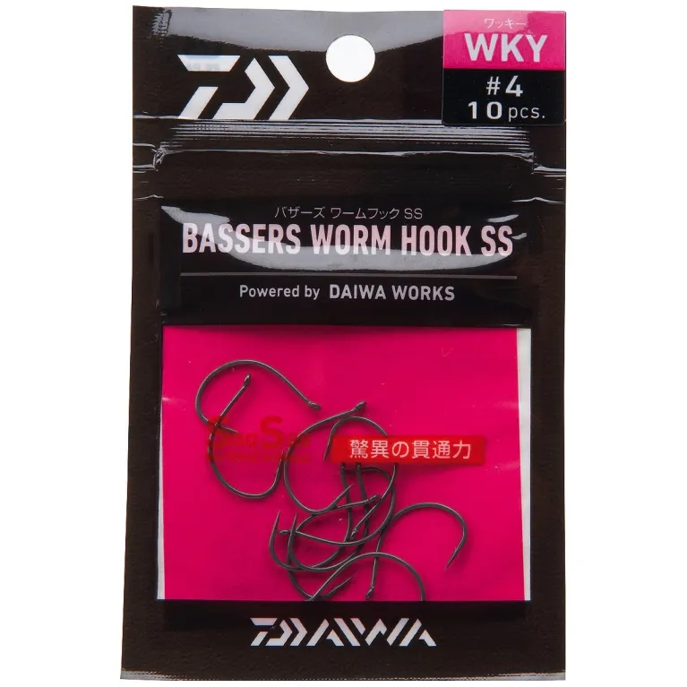 Daiwa Hameçon Wacky SAQ-SAS – Hameçon pour montages Wacky et Drop-Shot