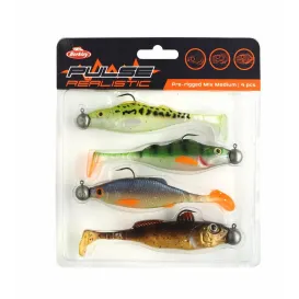 LEURRE SOUPLE BERKLEY PULSE REALISTIC MIX MEDIUM