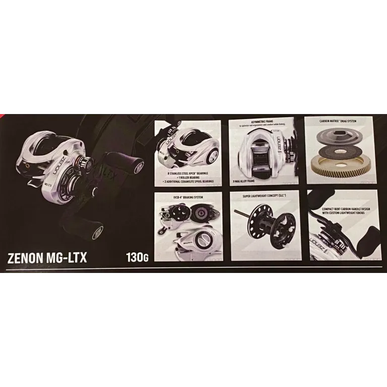 MOULINET BAIT CASTING ABU GARCIA ZENON MG-LTX LP LEFT MOULINET BAIT CASTING ABU GARCIA ZENON MG-LTX LP LEFT