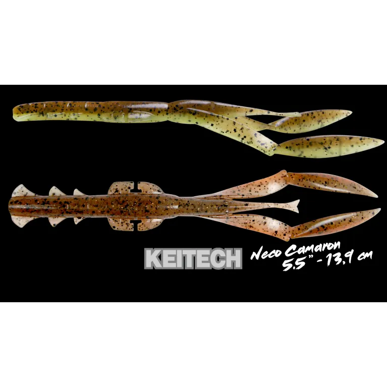 LEURRE SOUPLE KEITECH SALTY CORE TUBE 4.25''