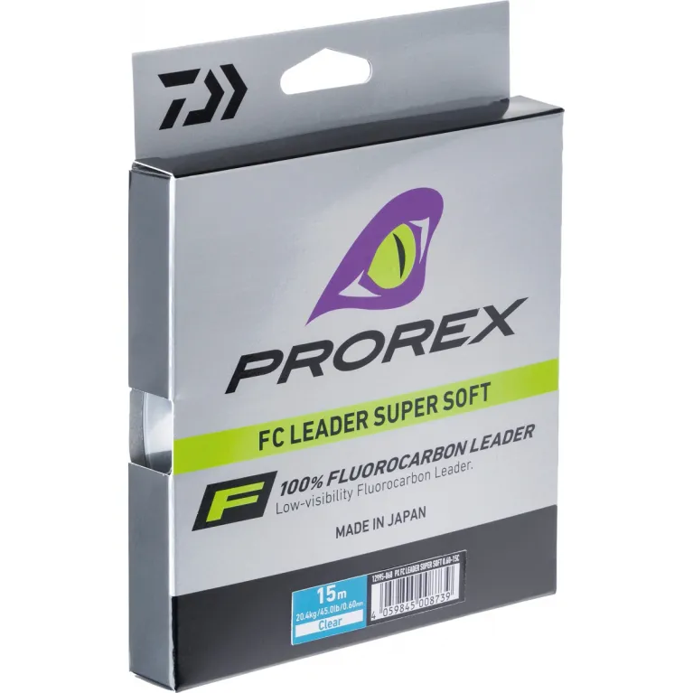FLUOROCARBONE DAIWA PROREX FC LEADER SUPER SOFT FLUOROCARBONE DAIWA PROREX FC LEADER SUPER SOFT