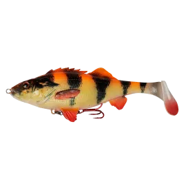 LEURRE SOUPLE 4D PERCH SHAD SLOW SINK 12.5 CM 23 GR