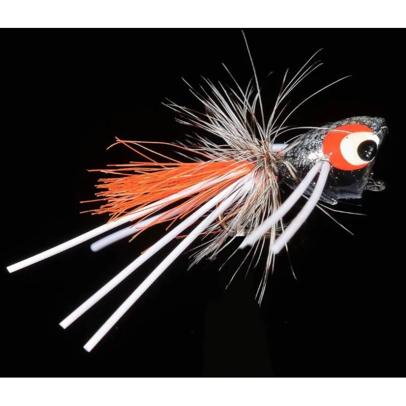 JMC Bass 22 – Popper mouche hameçon n°8