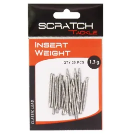 PLOMB INSERT WEIGHT SCRATCH TACKLE