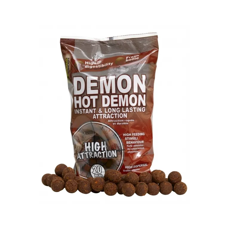 BOUILLETTE MASS BAITING STARBAITS DEMON HOT DEMON 20 MM 3 KG BOUILLETTE MASS BAITING STARBAITS DEMON HOT DEMON 20 MM 3 KG