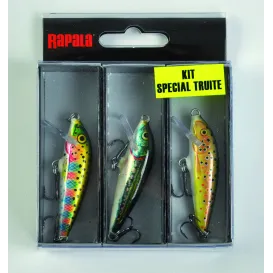 Rapala Kit Truite 5 cm – 3 poissons nageurs