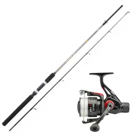 ENSEMBLE SPINCAST CANNE FISH INSTINCT 210 + MOULINET SERT AKA 201 RD