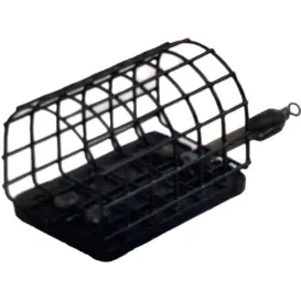 CAGE FEEDER GARBOLINO FLAT OVAL FEEDER METAL WIRE OPEN ENDS