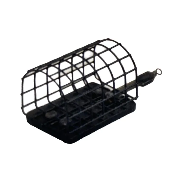 CAGE FEEDER GARBOLINO FLAT OVAL FEEDER METAL WIRE OPEN ENDS