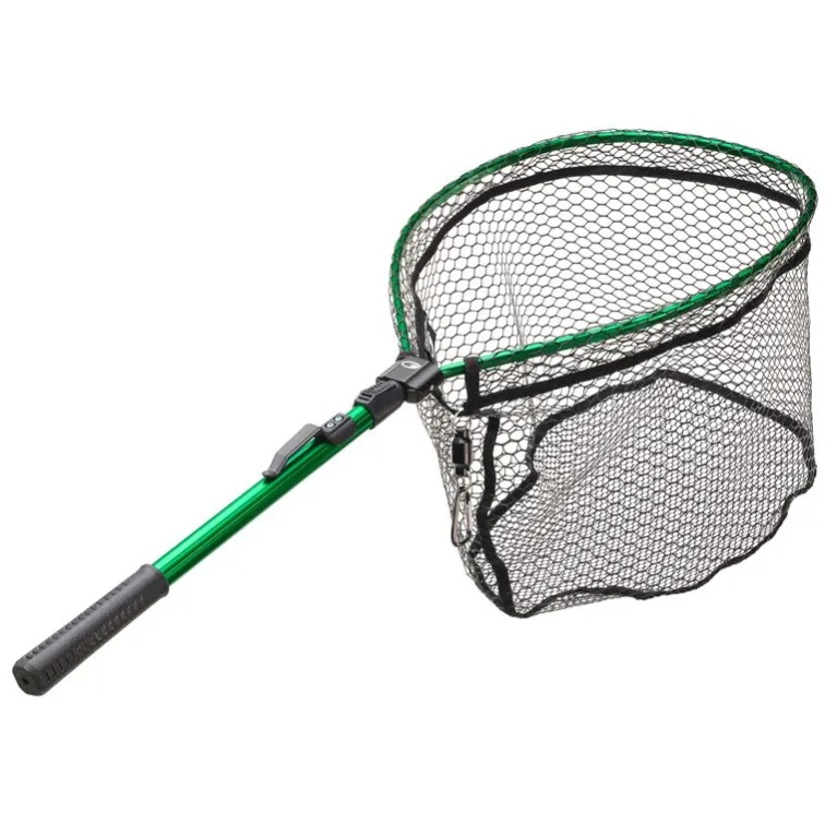 EPUISETTE RAQUETTE GARBOLINO PLIANTE FILET CAOUTCHOUC WILD STREAM + AIMANT GILET