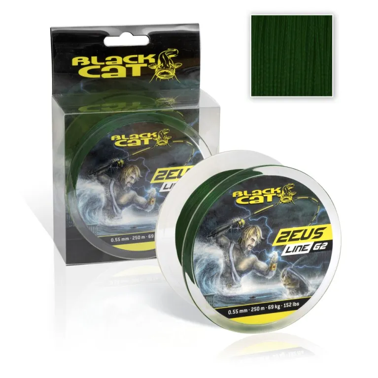 TRESSE BLACK CAT ZEUS LINE G2 250 M TRESSE BLACK CAT ZEUS LINE G2 250 M