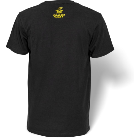 TEE SHIRT BLACK CAT NOIR