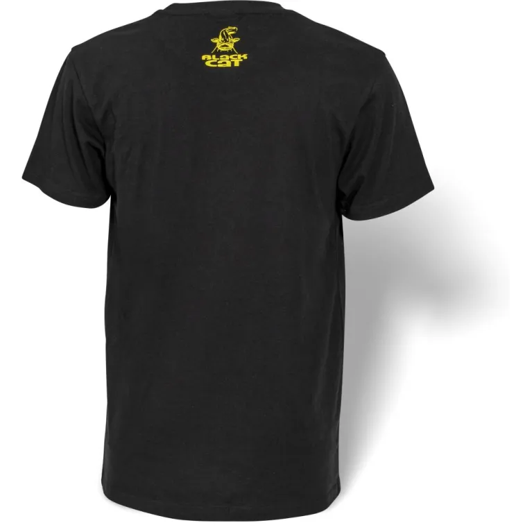 TEE SHIRT BLACK CAT NOIR
