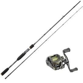 ENSEMBLE SAKURA RYOKAN CASTING 662 MH + MOULINET KUANZA 2.0
