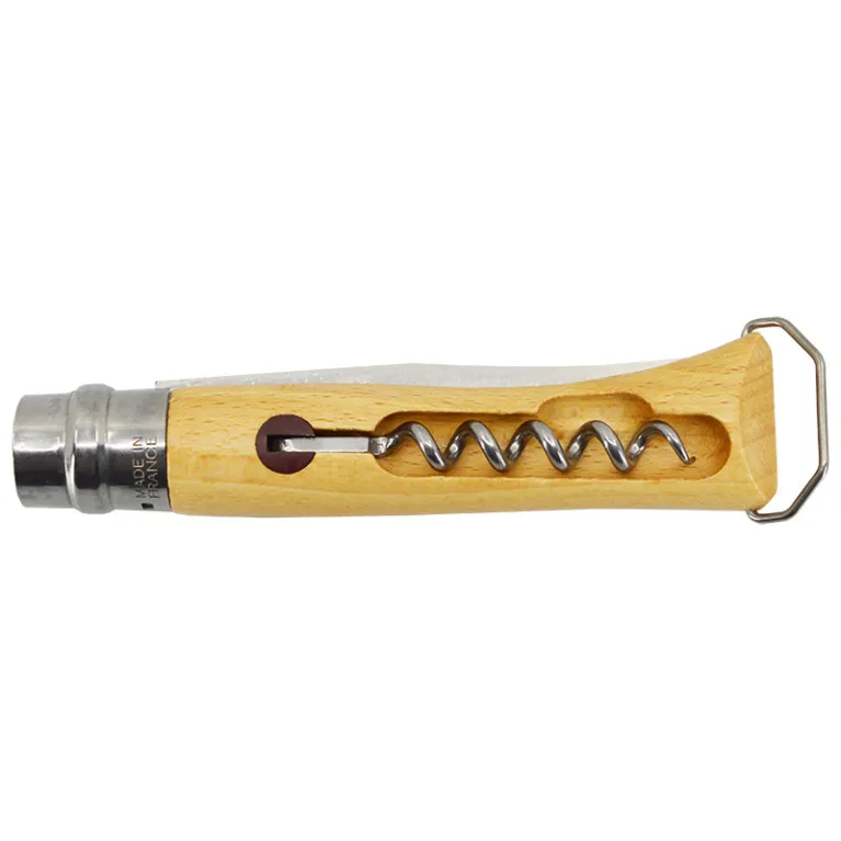 Opinel N°10 Tire-Bouchon Décapsuleur – Couteau pliant 100 mm
