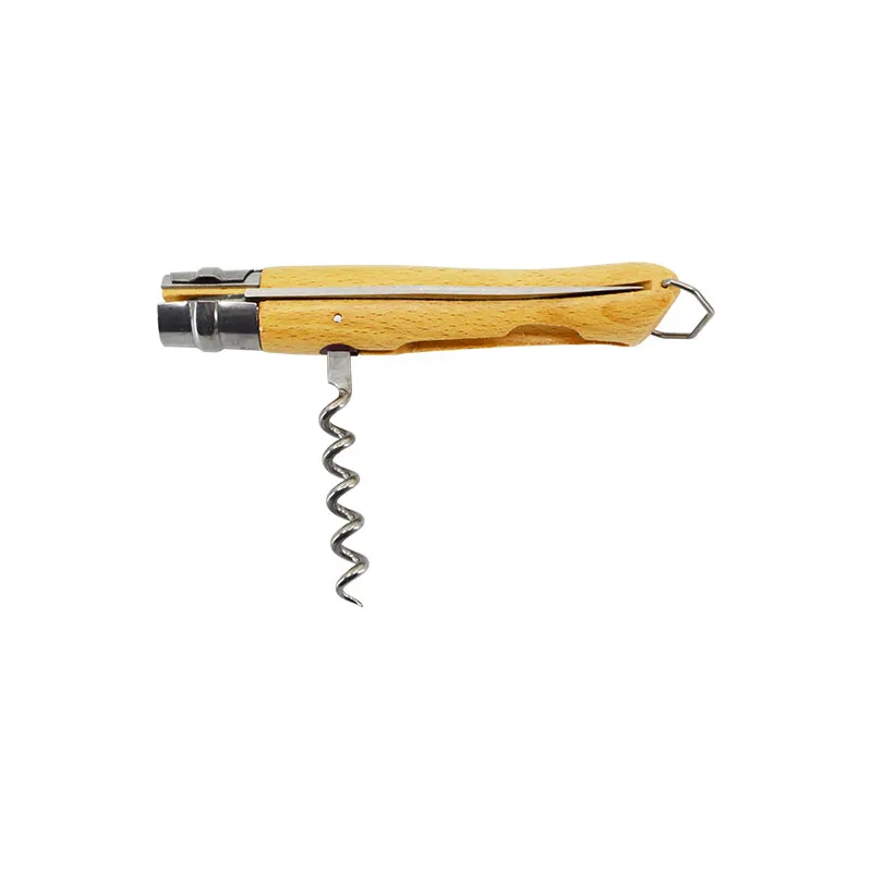 Opinel N°10 Tire-Bouchon Décapsuleur – Couteau pliant 100 mm