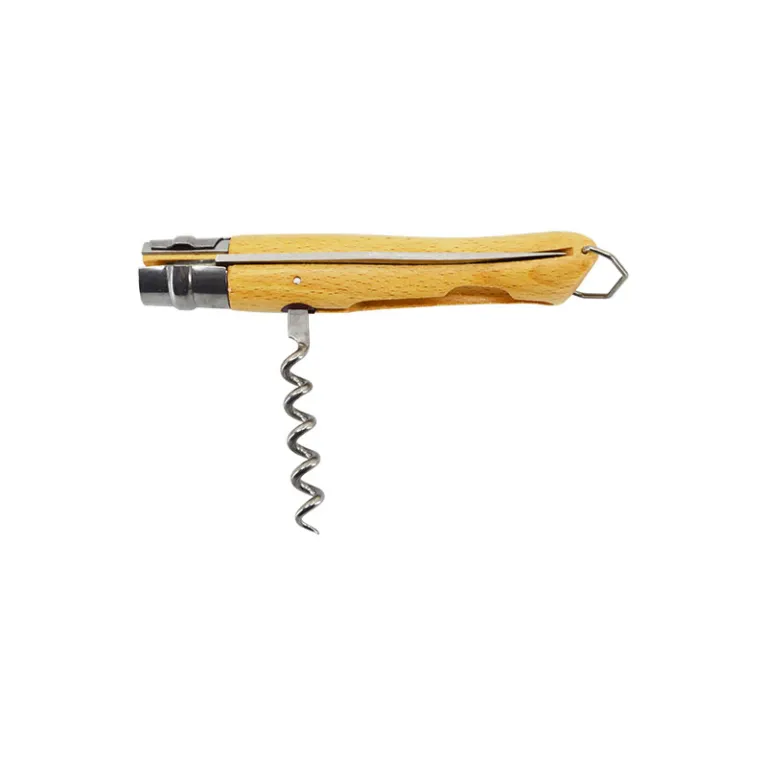 Opinel N°10 Tire-Bouchon Décapsuleur – Couteau pliant 100 mm