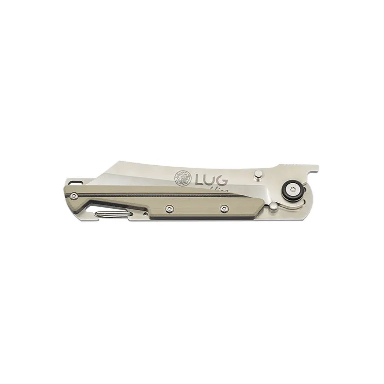 COUTEAU PLIANT LUG P3S KAKI/ORANGES