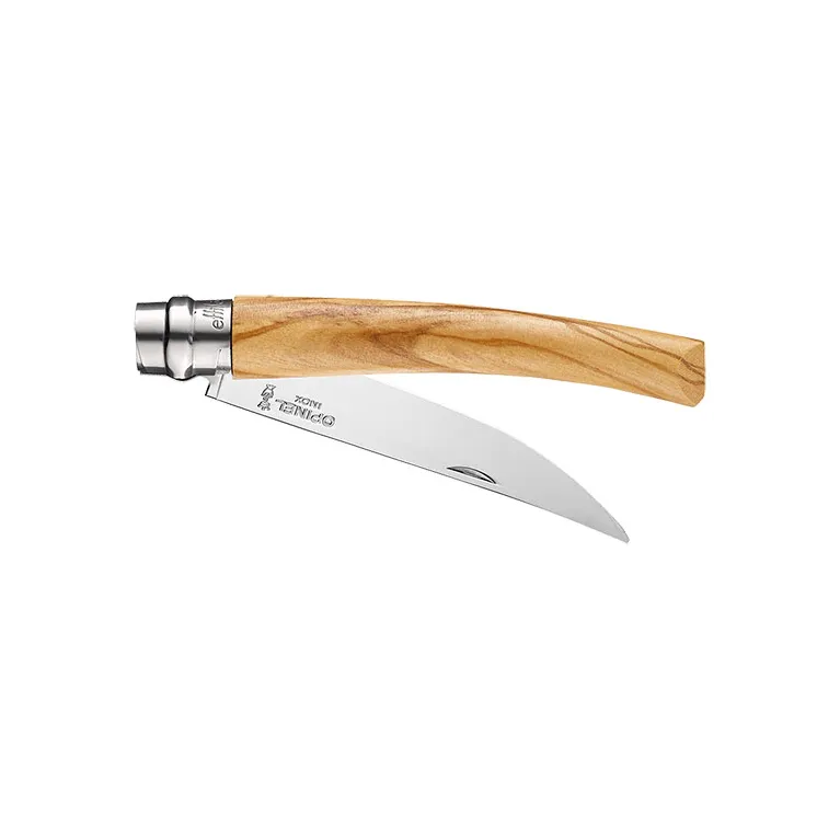 COUTEAU EFFILE OPINEL N.10 MANCHE OLIVIER 100 MM