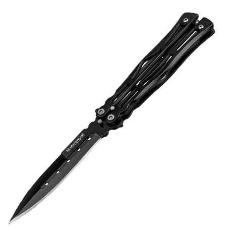 COUTEAU PLIANT PAPILLON BALISONG WOOD