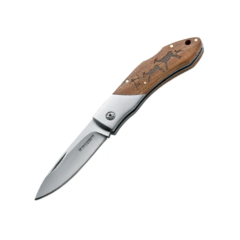 Böker Magnum Caveman Steel – Couteau pliant 82 mm