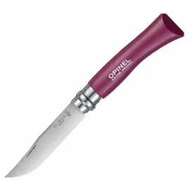 COUTEAU OPINEL LAME INOX COULEUR N.7