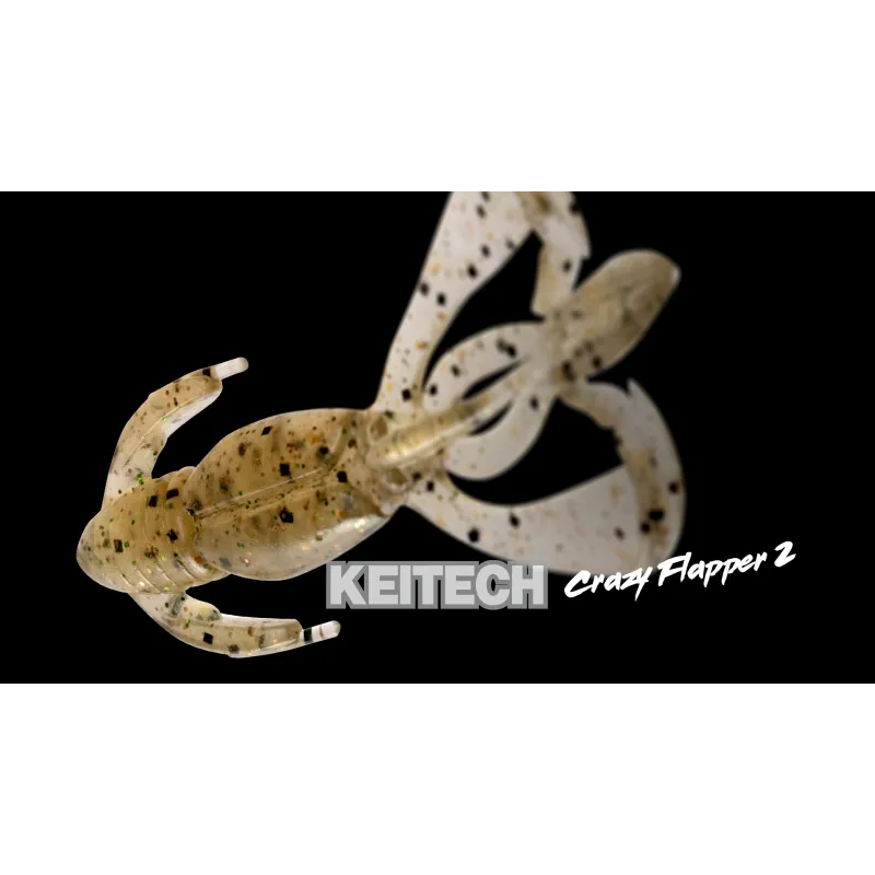 LEURRE KEITECH CRAZY FLAPPER 3.6" 9 CM