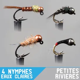 SET NYMPHE X4 GARBOLINO PETITES RIVIERES - EAUX CLAIRES