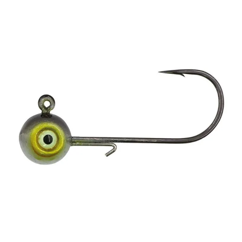 TÊTE PLOMBÉE FOOTBALL JIG HEAD SCRATCH TACKLE BROWN BRONZ