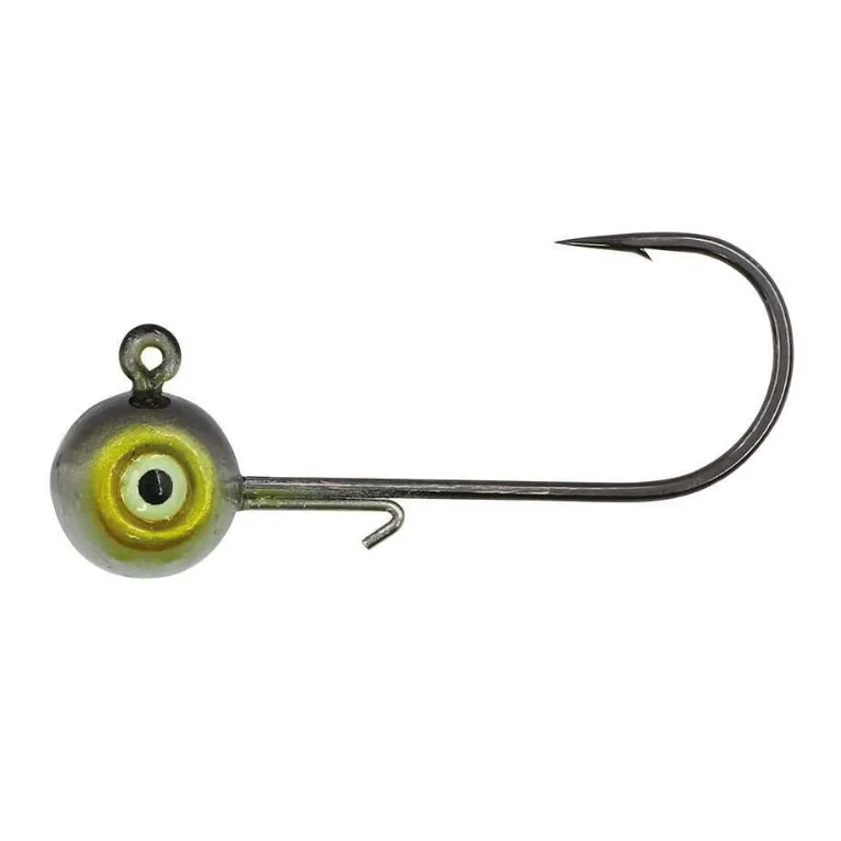 TÊTE PLOMBÉE FOOTBALL JIG HEAD SCRATCH TACKLE BROWN BRONZ