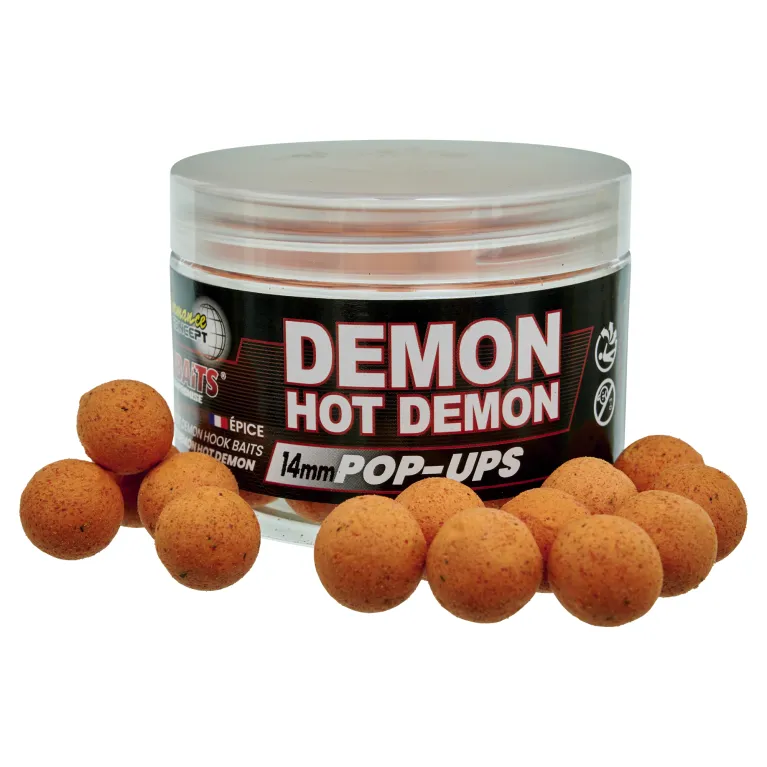 Starbaits Demon Hot Demon Pop Up 14 mm – Bouillettes flottantes