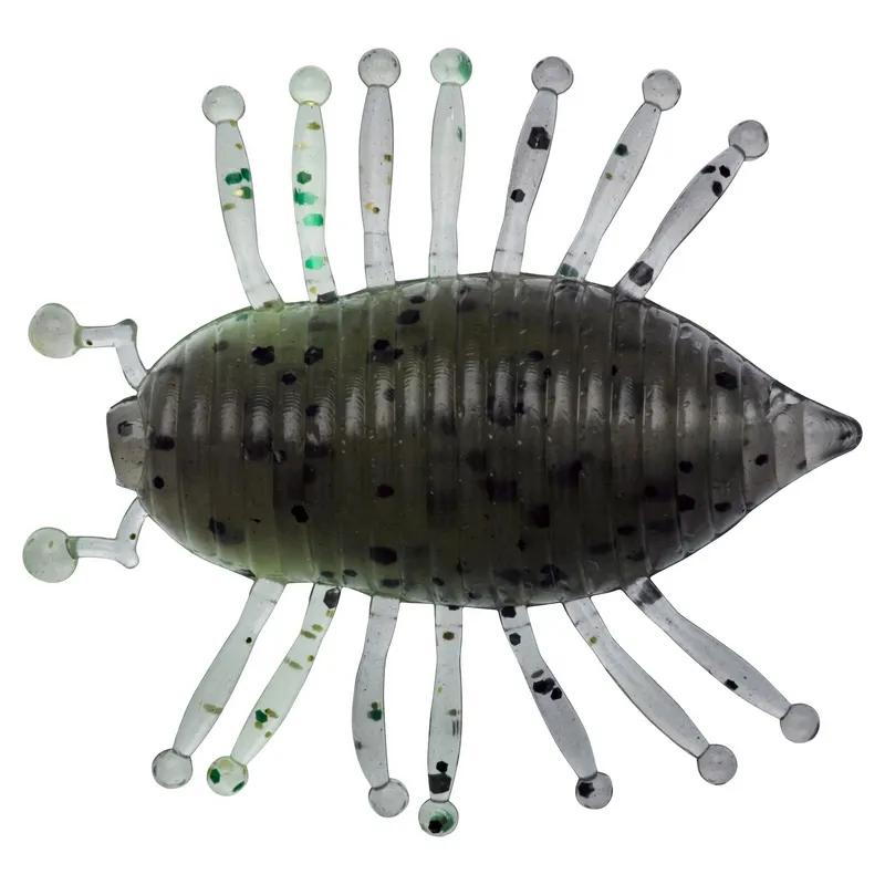 Illex Woodlouse 1.18" – Leurre Souple Insecte Flottant 30 mm – Par 6