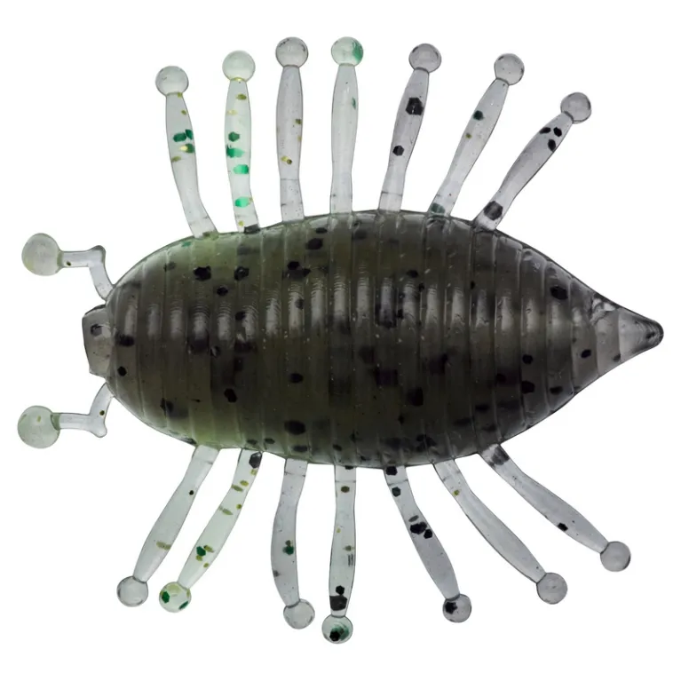 Illex Woodlouse 1.18" – Leurre Souple Insecte Flottant 30 mm – Par 6