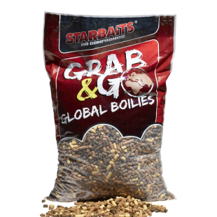 BOUILLETTE STARBAITS PROBIOTIC GINGER SQUID BOOST 20 MM 1 KG