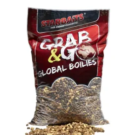 BOUILLETTE STARBAITS PROBIOTIC GINGER SQUID BOOST 20 MM 1 KG