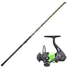 ENSEMBLE TELESCOPIQUE GARBOLINO JUNGLE CANNE 3M + MOULINET 101FD