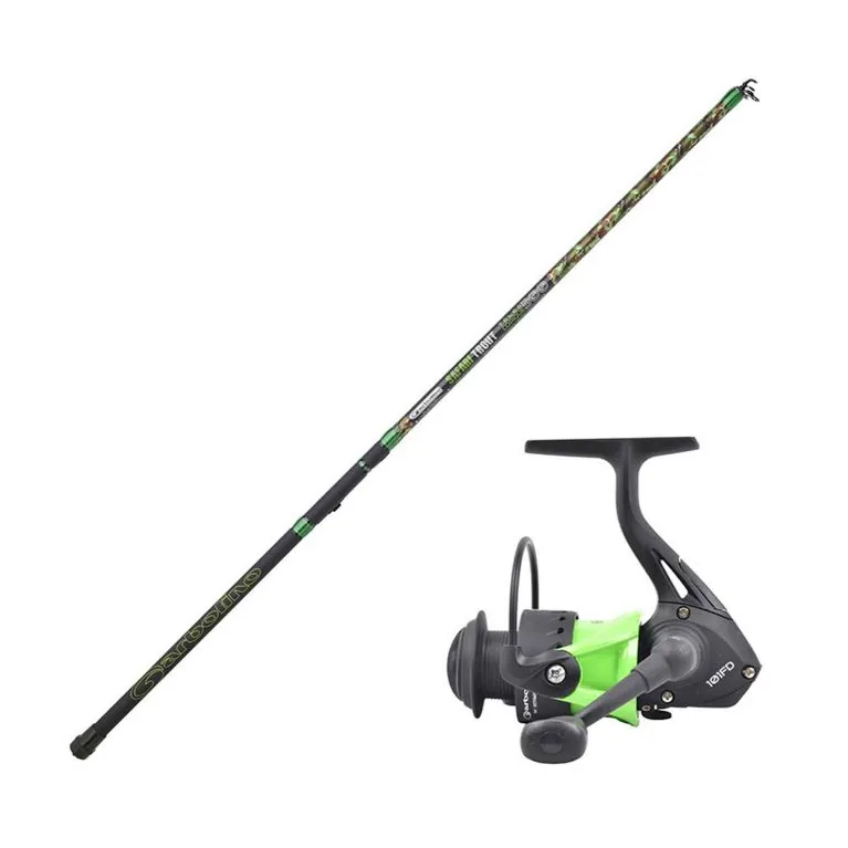 ENSEMBLE TELESCOPIQUE GARBOLINO JUNGLE CANNE 3M + MOULINET 101FD ENSEMBLE TELESCOPIQUE GARBOLINO JUNGLE CANNE 3M + MOULINET 101FD