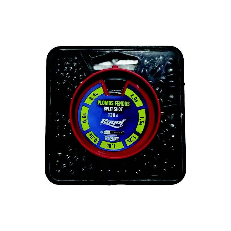 BOITE DE PLOMB 6 CASES TRES GROS EXTRA DOUX RAGOT