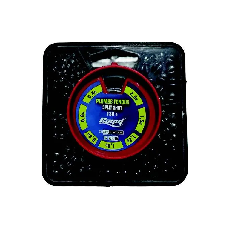 BOITE DE PLOMB 6 CASES TRES GROS EXTRA DOUX RAGOT