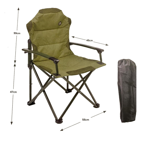 CHAISE PLIANTE CARP SPIRIT CONFORT CHAIR XL